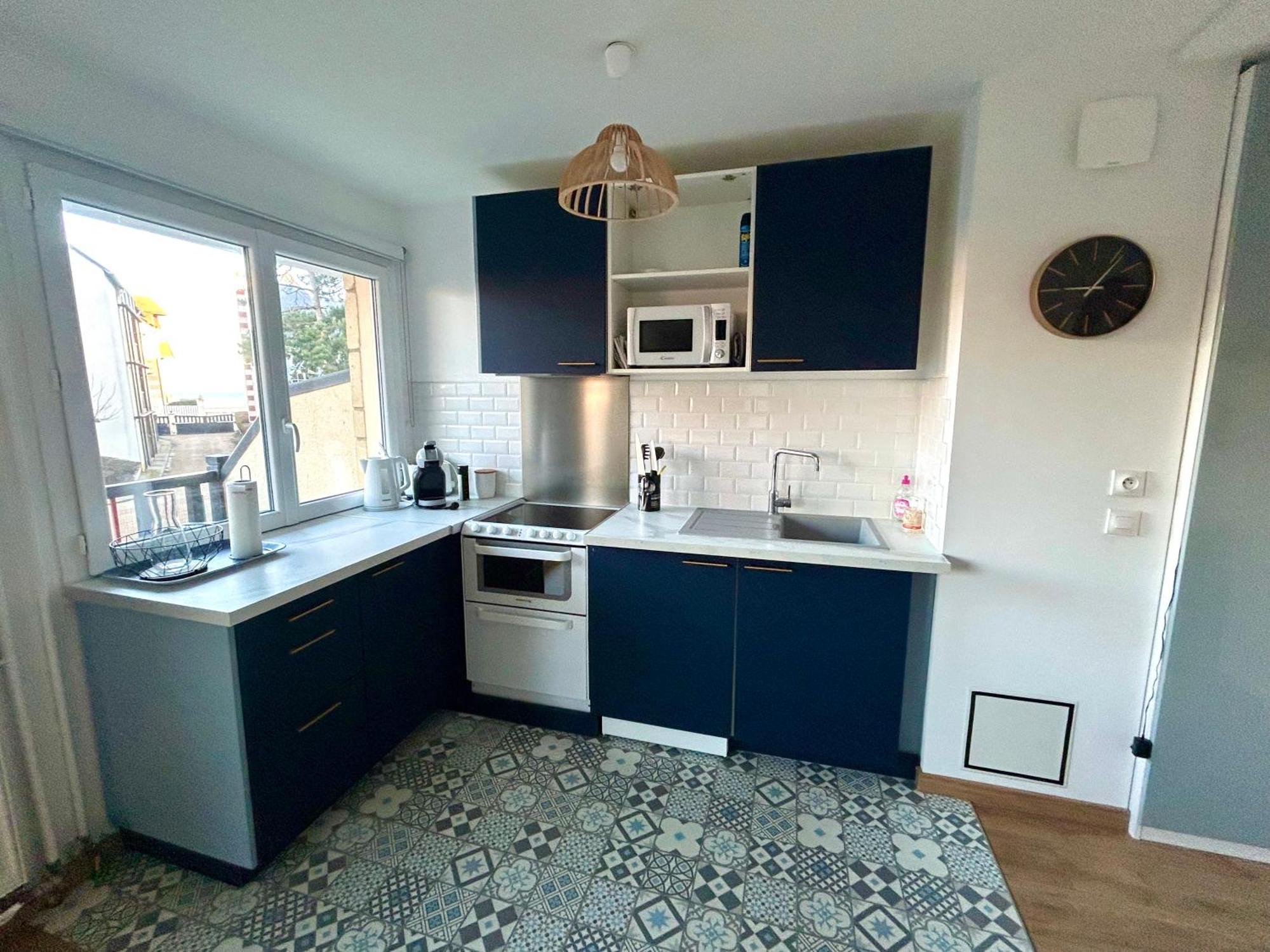 Magnifique Appartement Vue Mer A 50 M De La Plage Villers-sur-Mer Bagian luar foto
